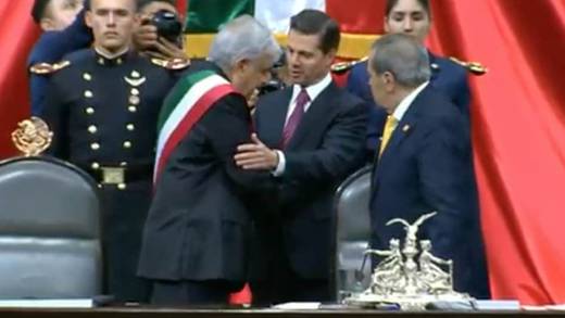 Video. Otra evidencia del rompimiento de López Obrador con Peña Nieto