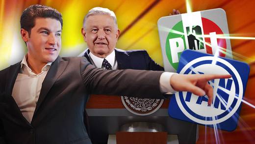 AMLO apoya a Samuel García en cruzada contra el PRI y PAN: “Lo están maltratando”