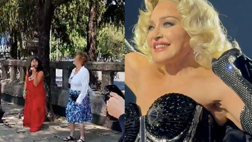 Le llevan serenata a Madonna afuera del St.Regis en CDMX, pero solo causan burlas (VIDEO)