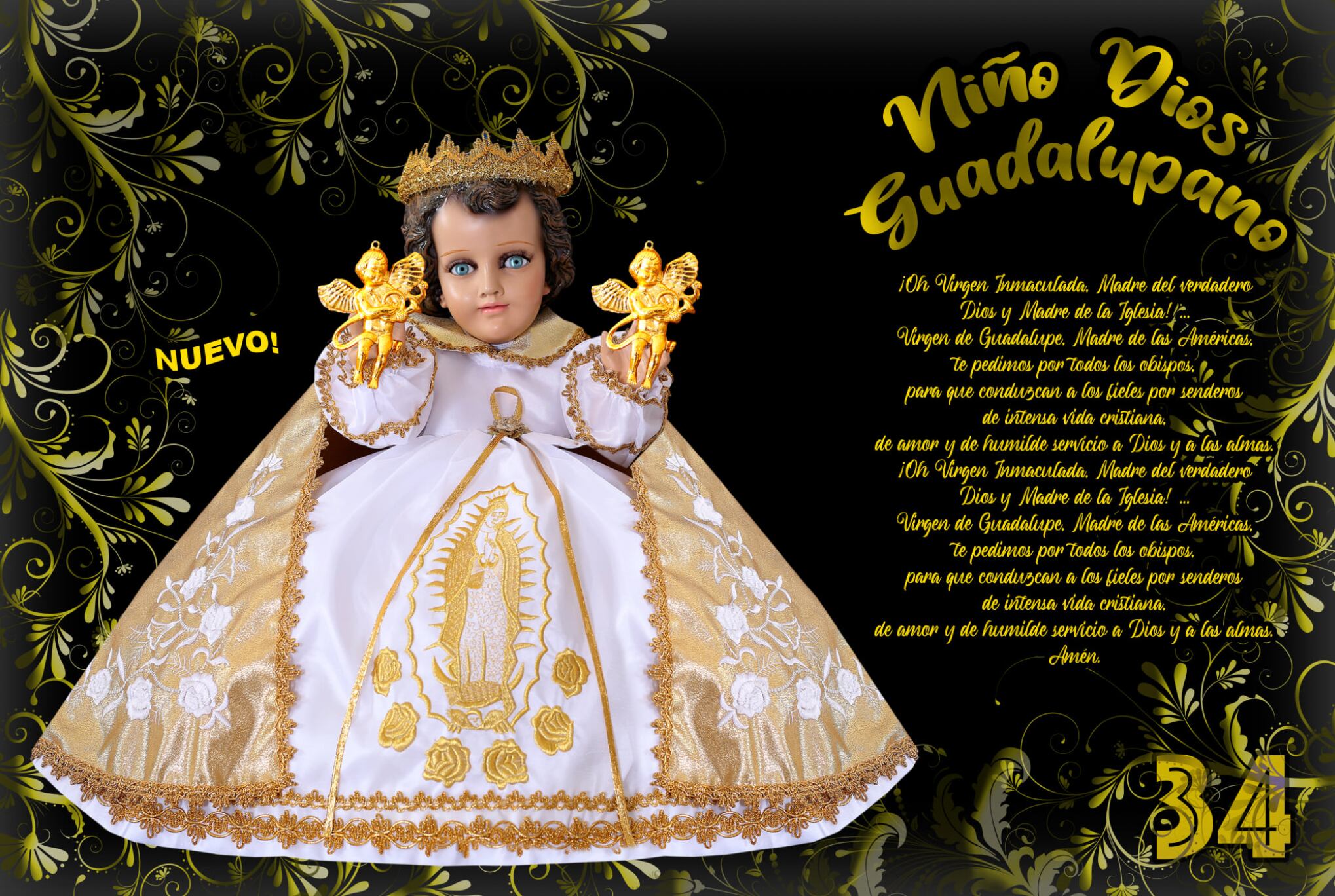 Día de la Candelaria: 8 diseños para niño dios de Roberto Salas Día de la Candelaria: 8 diseños para niño dios de Roberto Salas