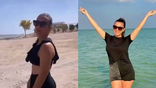 ¿Mariazel tuvo problemas por usar bikini en Qatar? Autoridades le piden cubrir su cuerpo