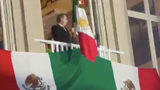 Esteban Moctezuma se suma al Grito de ¡Viva México!