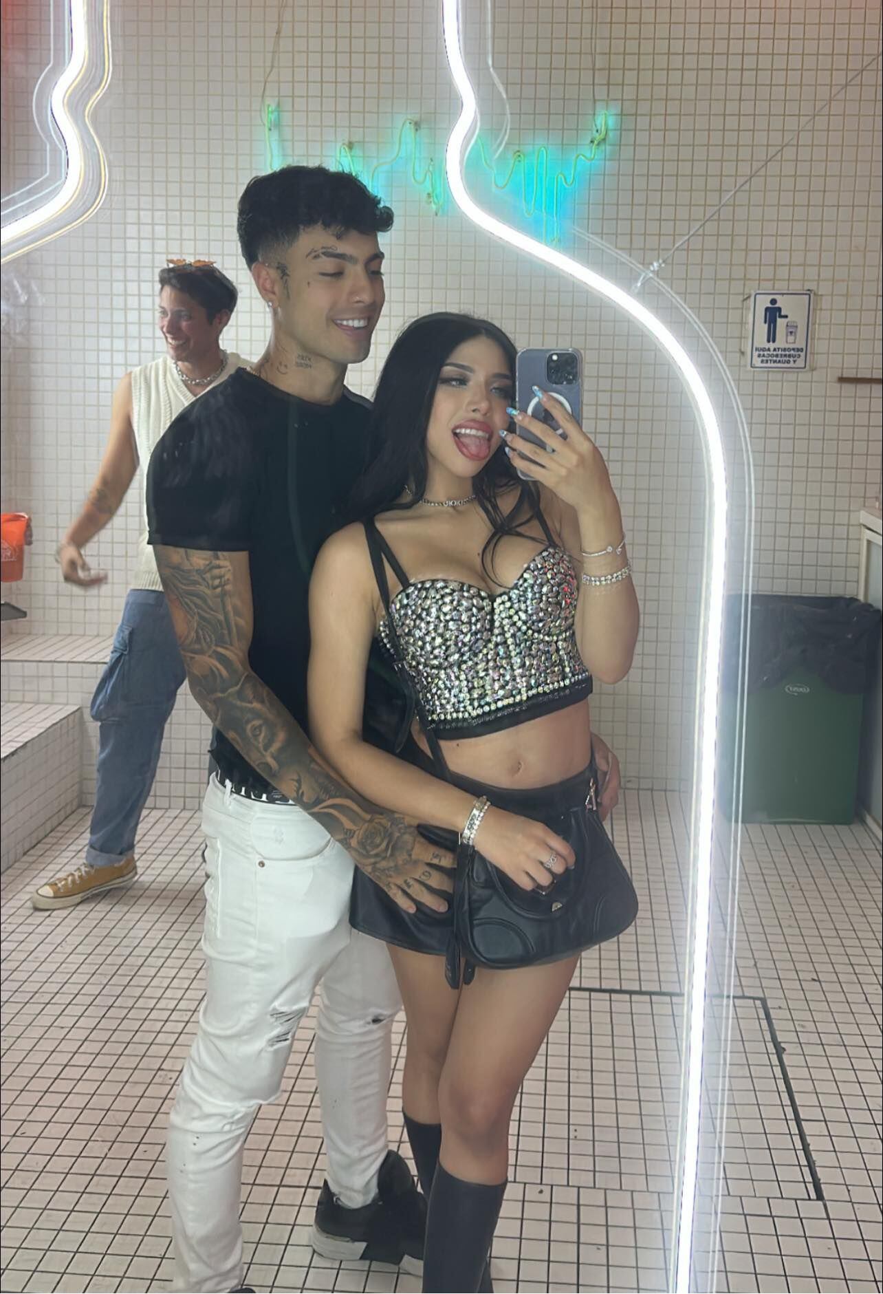 Yeri Mua y Naim Darrechi ya no son novios; se dijeron sus verdades y  ninguno soportó