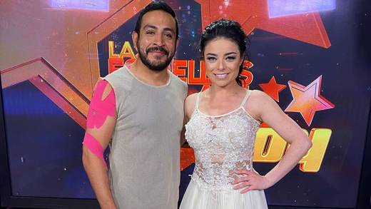 Violeta Isfel y Luis Fernando Peña se sorprenden al ganar ‘Las Estrellas bailan en Hoy’