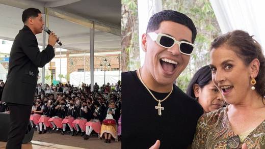 Eduin Caz y Beatriz Gutiérrez Müller visitan Michoacán por ‘Fandangos por la lectura’