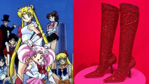Sailor Moon: Jimmy Choo pone a la venta las ‘Crystal Boots’