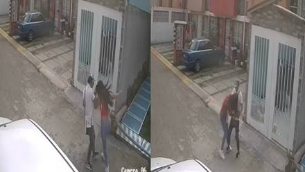 Mujer es golpeada en Ecatepec