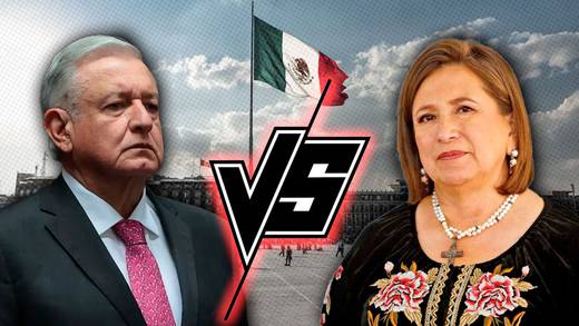 AMLO dijo que la bandera de México era también de “los traidores” y Xóchitl Gálvez no se quedó callada