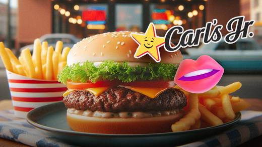 Hamburguesas gratis en Carl’s Jr por el Día del Beso; cuándo y cómo hacer válida la promo