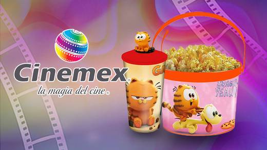 El Día del Niño en Cinemex se festeja con tiernos coleccionables de Garfield: Fuera de Casa al mejor precio