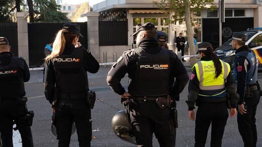 Otro sobre explosivo sospechoso es interceptado en la embajada de Estados Unidos en Madrid