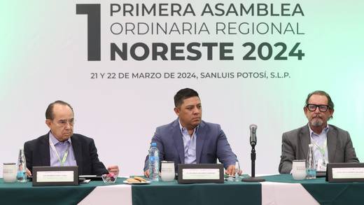 Ricardo Gallardo inauguró la Primera Asamblea Ordinaria Regional Noreste 2024