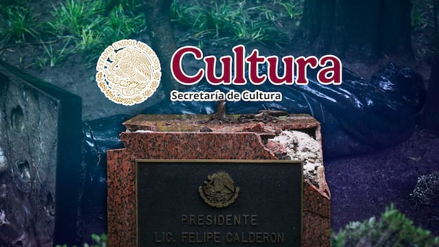 La razón por la que la escultura de Calderón seguirá en el suelo de Los Pinos