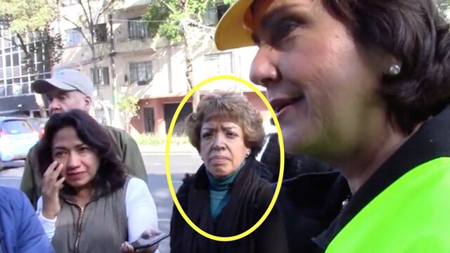 El 15 de febrero el Gobierno de la Ciudad de México anunció el inicio de la demolición de 8 pisos de la Torre Baja. Cristina Vázquez (en amarillo) acudió.