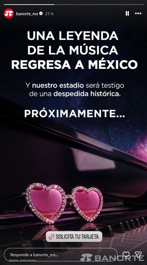 Elton John vuelve a México con un concierto en el Estadio Banorte