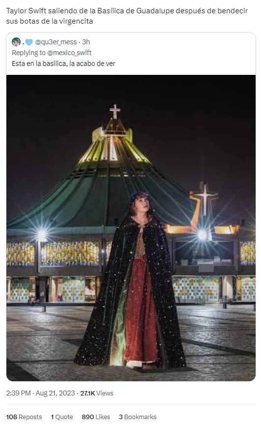 Memes de Taylor Swift en México