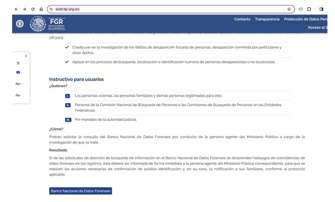 el famoso Banco tan sólo es una página de internet