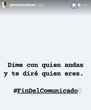 Giovanni Medina manda indirecta a Ninel Conde