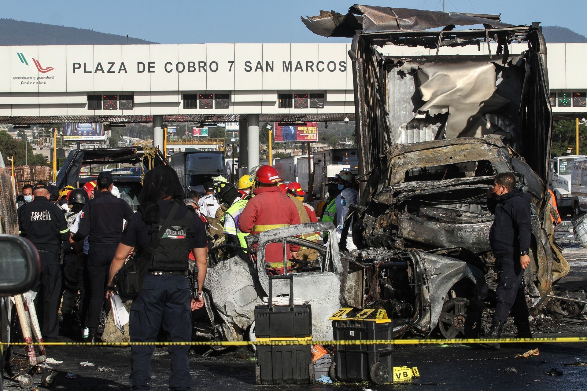 Accidente México Puebla
