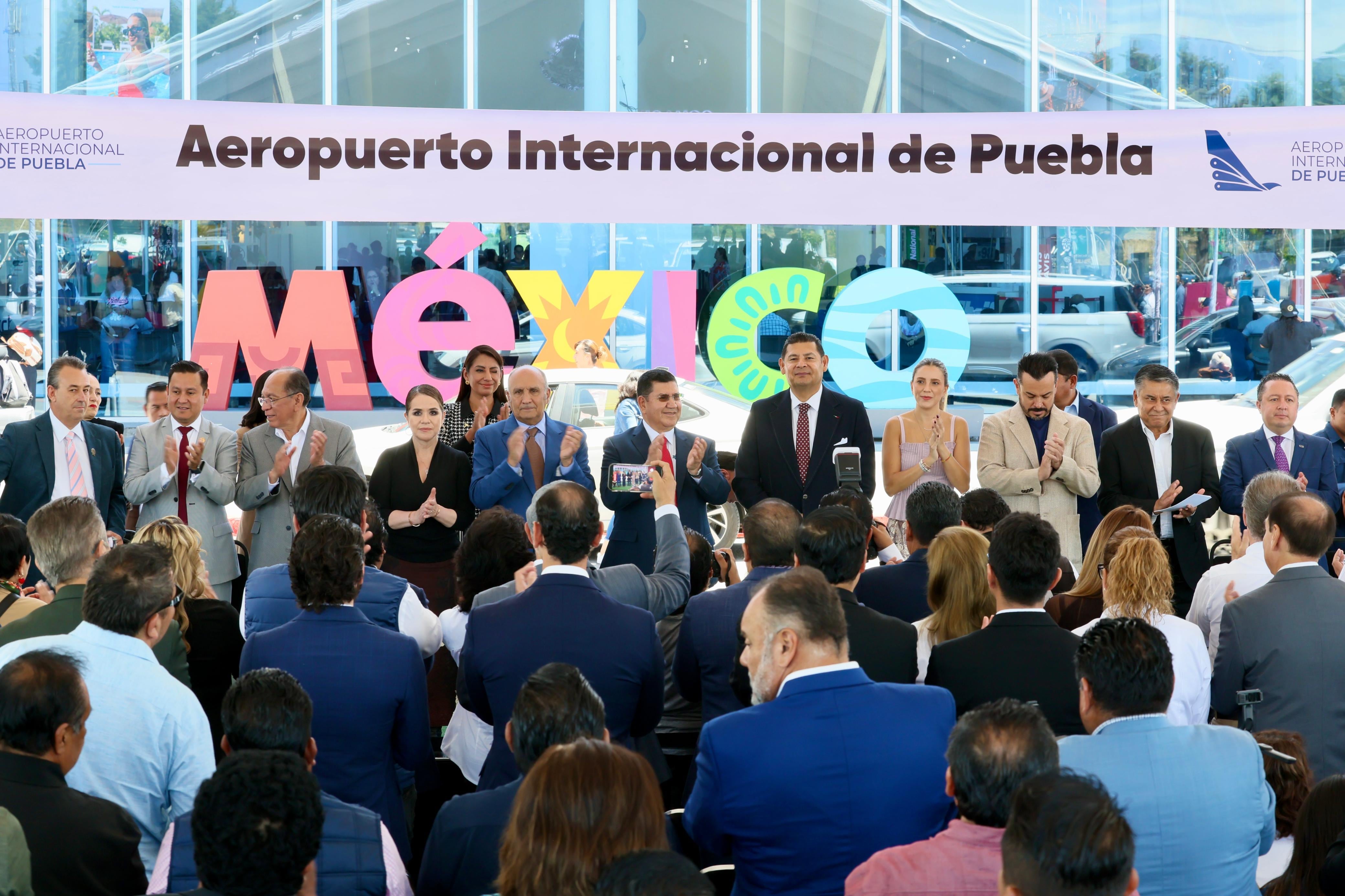 Gobierno de Puebla y Grupo Mundo Maya modernizarán el Aeropuerto Hermanos Serdán