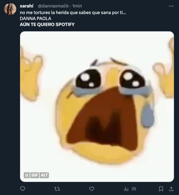 Memes del estreno de “Aún te quiero”, la nueva canción de Danna Paola