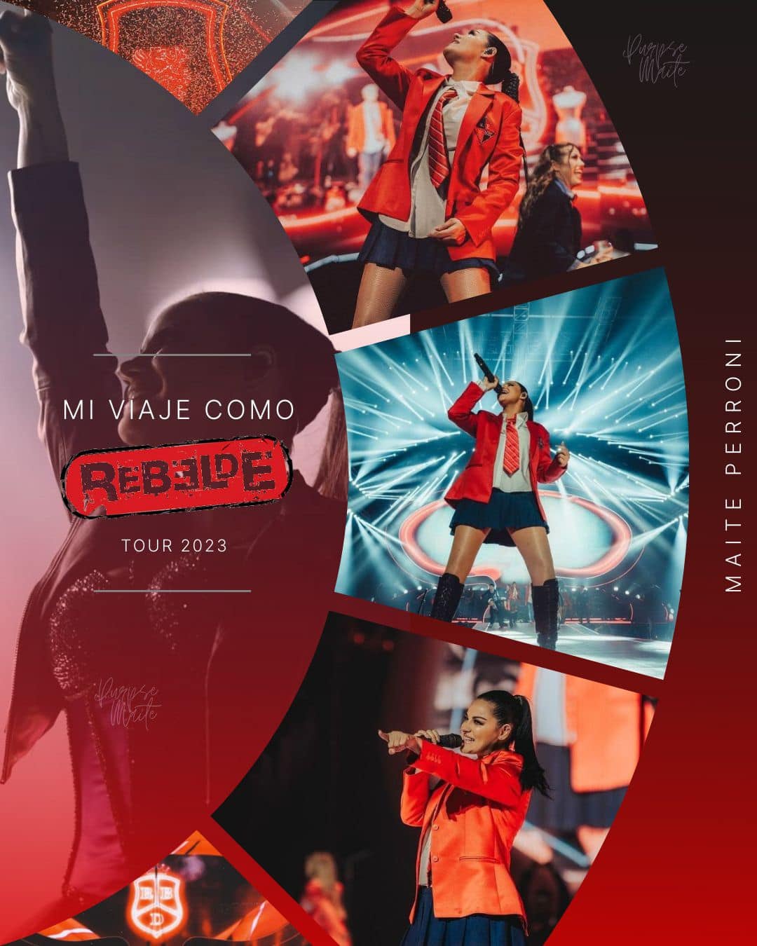 Mi viaje como Rebelde, libro de Maite Perroni.