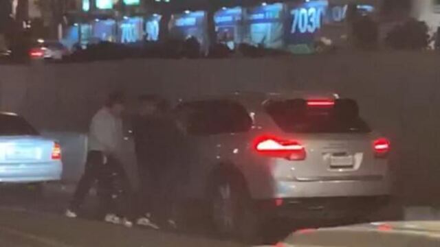 Asalto en Periférico Sur, a la altura de Barranca del Muerto