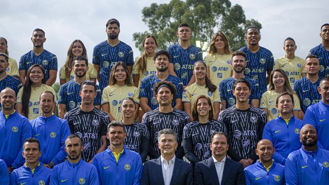 Club América en su foto oficial