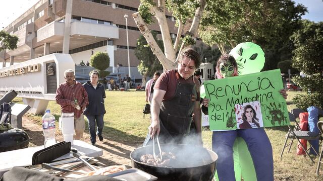 Organizan carnita asada masiva en Mexicali para protestar contra Marina del Pilar.