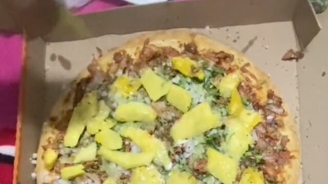 Pizza de pastor barata