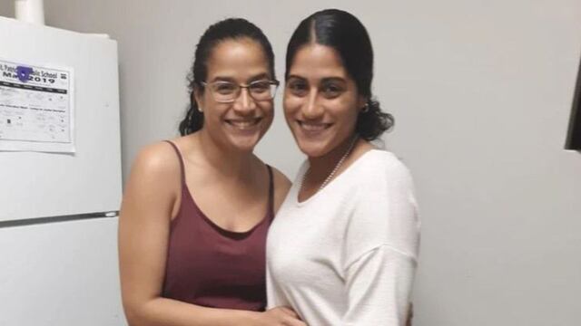 Las hermanas Laurinda y Ashleigh