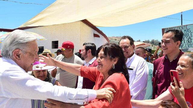 Andrés Manuel López Obrador presidió la presentación del Plan Integral para el Bienestar, Mulegé