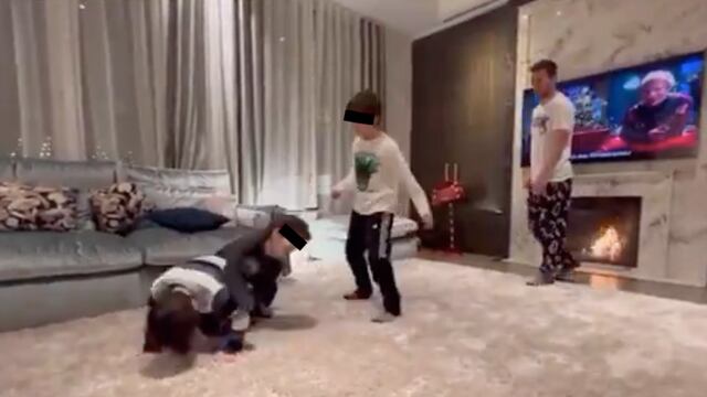 Hijo de Lionel Messi perdió la cabeza y realizó una brutal entrada