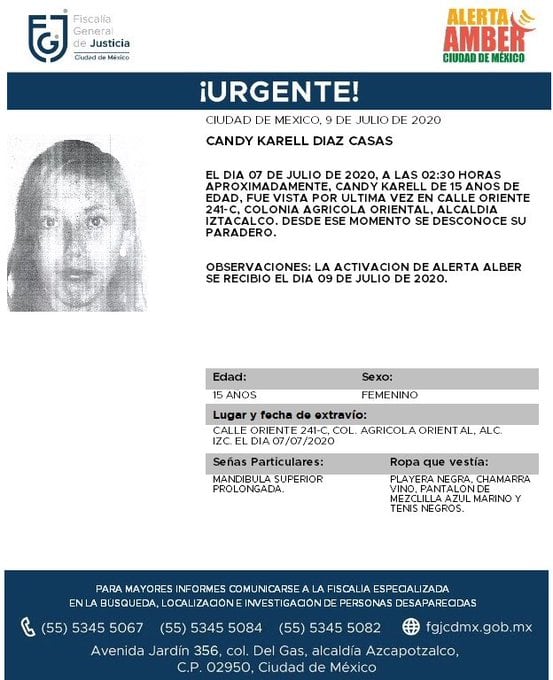 Ficha de búsqueda de Candy.