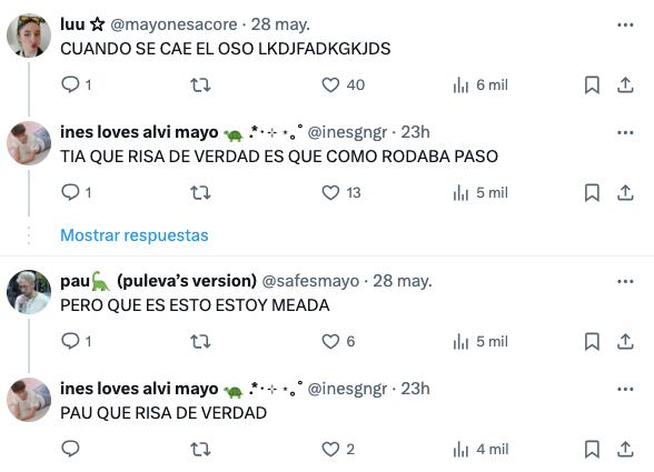 Los usuarios apoyan la pelea de botargas en TikTok