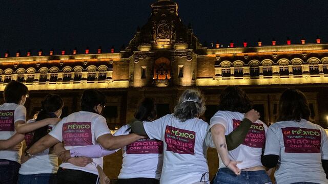 Víctimas de ataques con ácido