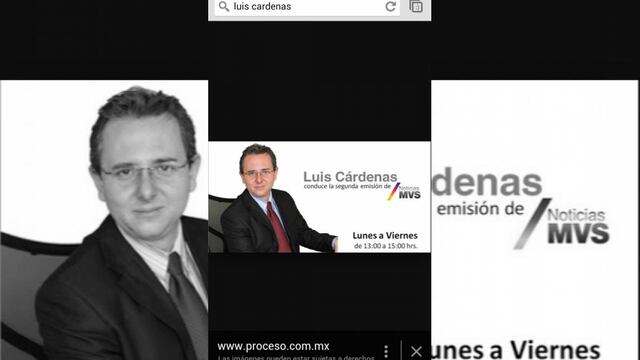 Despido de Aristegui no es asunto de libertad de expresión: Luis Cárdenas