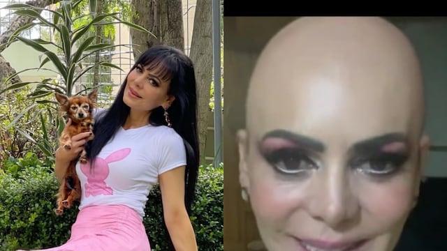 Maribel Guardia muestra cambio de look; ahora está pelona.