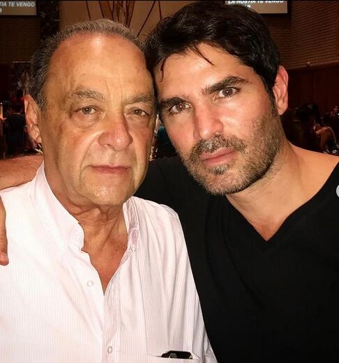 Eduardo Verástegui y su papá