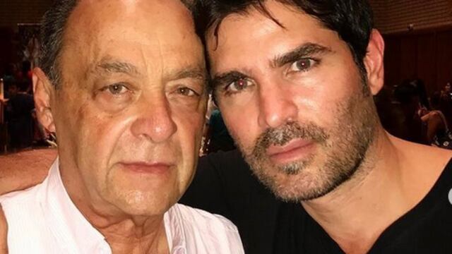 Eduardo Verástegui y su papá