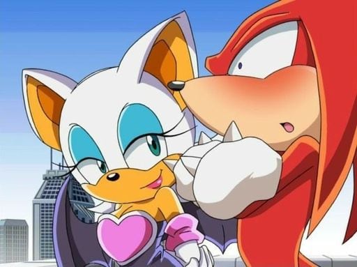 Knuckles y Rogue