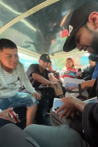 Falso asaltante finge robo y termina regalando celulares