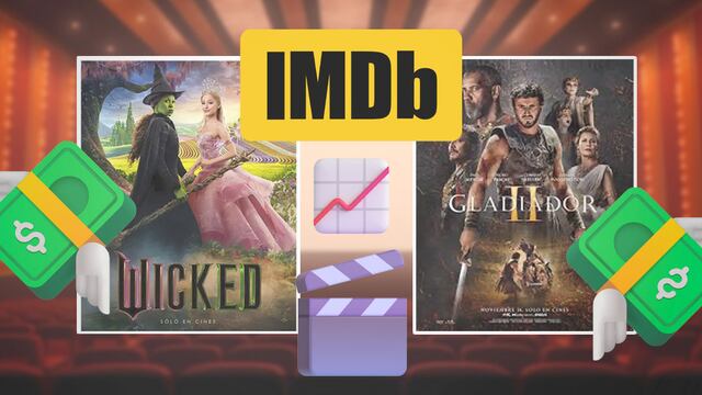 IMDb eligió a Wicked por encima de Gladiator 2