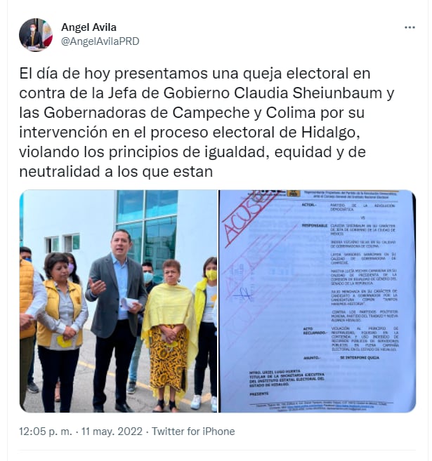 sanción electoral del IEE Hidalgo a funcionarios de Morena