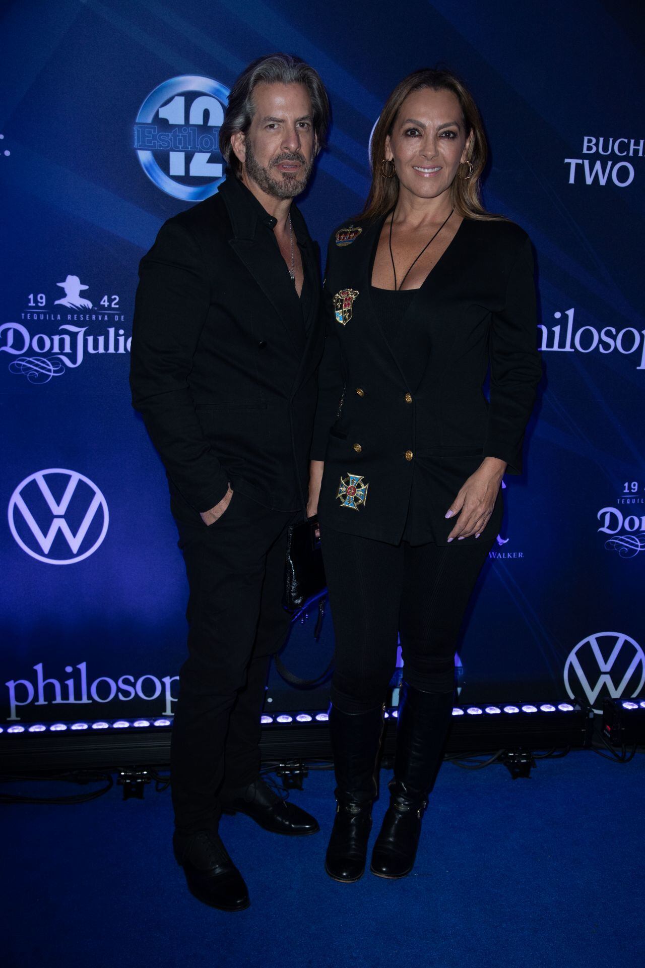 René de la Parra y Verónica del Castillo.