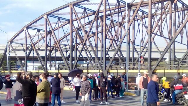 Bloqueo en Vía Morelos en Ecatepec