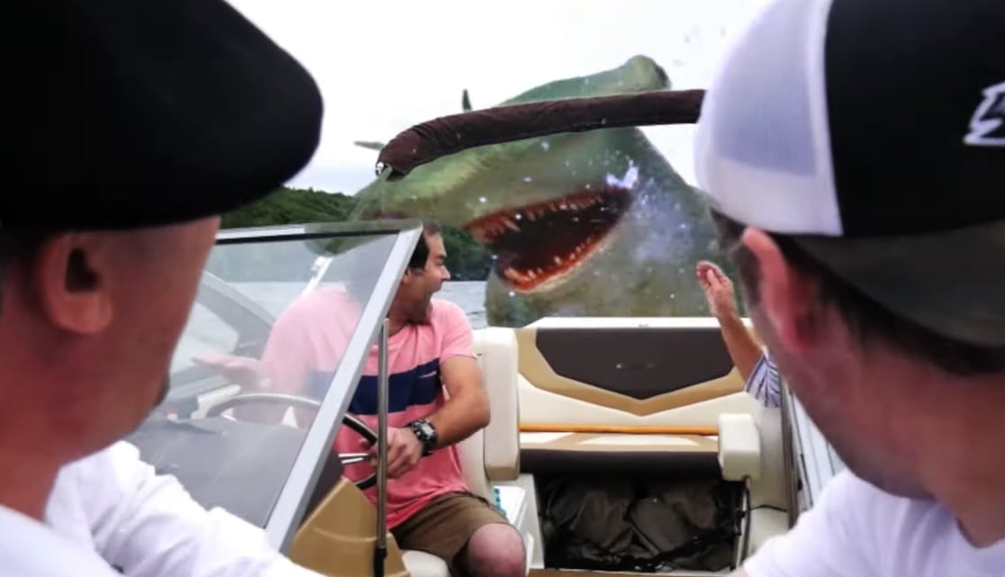 Escena de la película Cocaine Shark