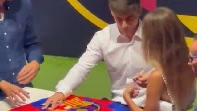 Gavi, futbolista del FC Barcelona.
