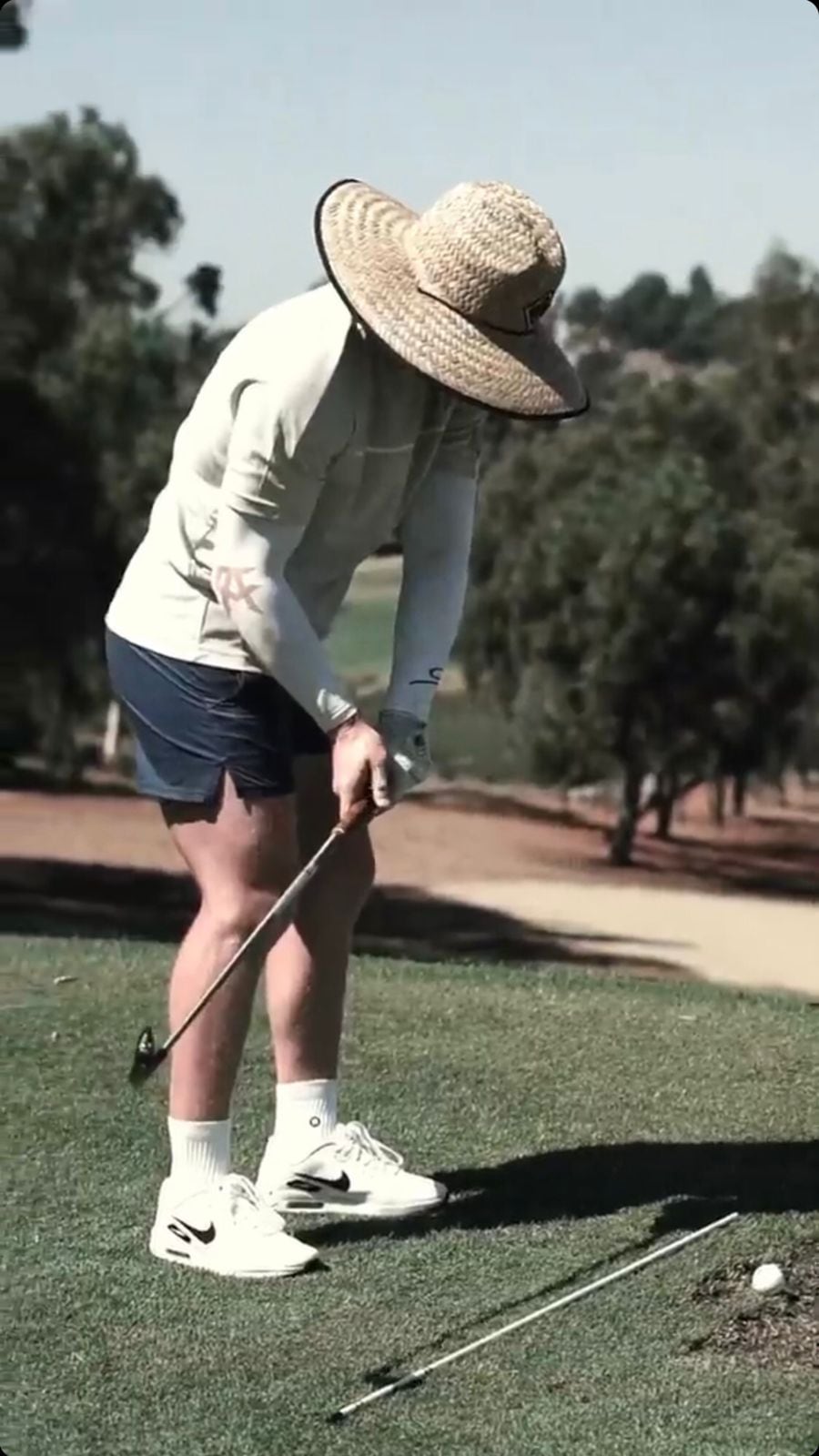 Canelo en el golf (Foto: Instagram)