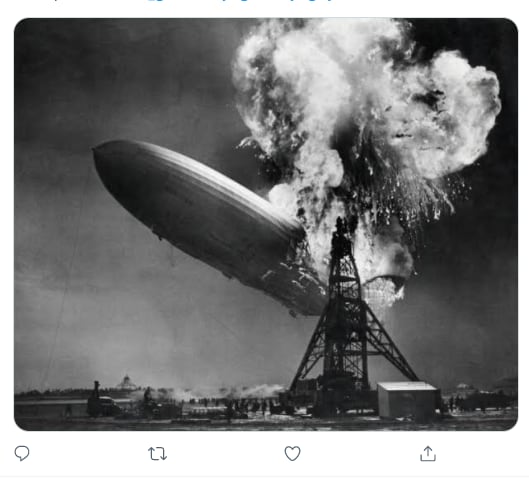 Dirigible de Coppel se descontrola en la FIG y provoca memes